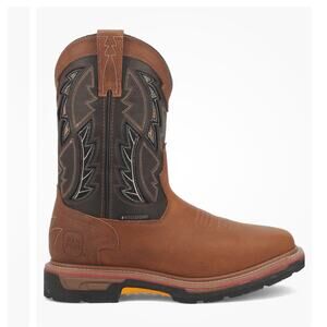 Dan Post Men's Warrior Work Certified Boots Hurricane Series Size 8 Wide NIB
